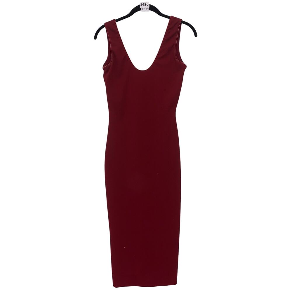 Bodycon Dress, Scoop Neckline, Tank, Dress The Population, S, Red